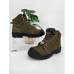 Skechers Women's Work Rotund Darragh St Green Work Boots Size 5.5 US